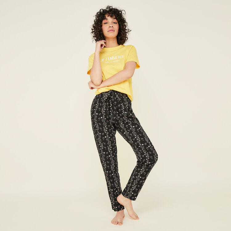 Pantalón negro springvibiz black.