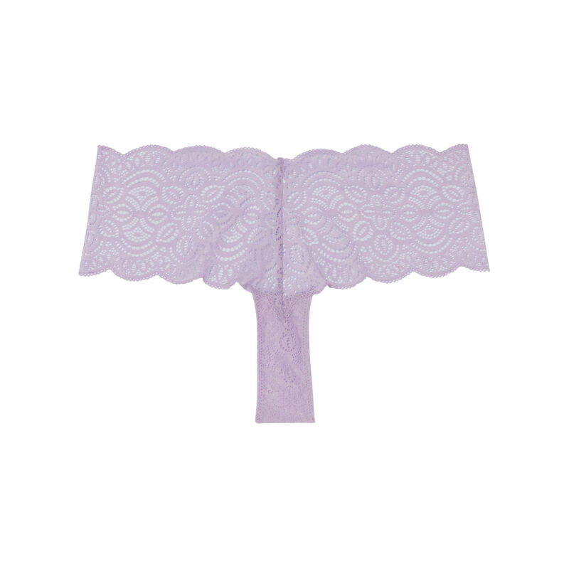braguita culotte toda de encaje - lila braguita culotte toda de encaje - lila;