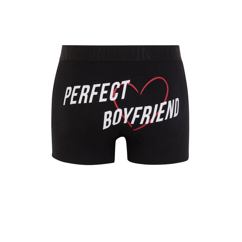 Bóxer de algodón con mensaje perfectboyiz Bóxer de algodón con mensaje perfectboyiz;