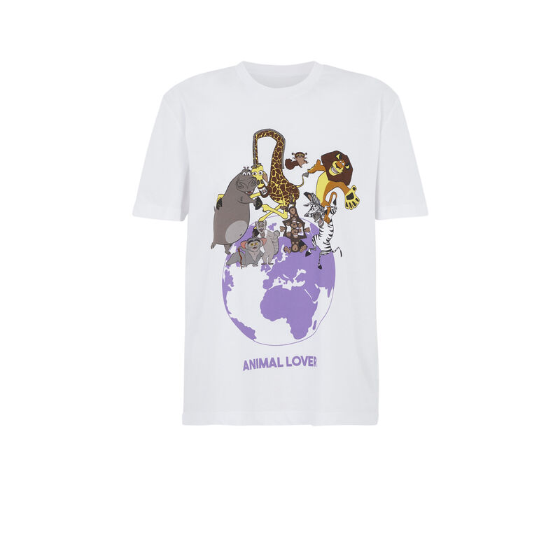 camiseta manga corta con estampado animales animaloviz camiseta manga corta con estampado animales animaloviz;