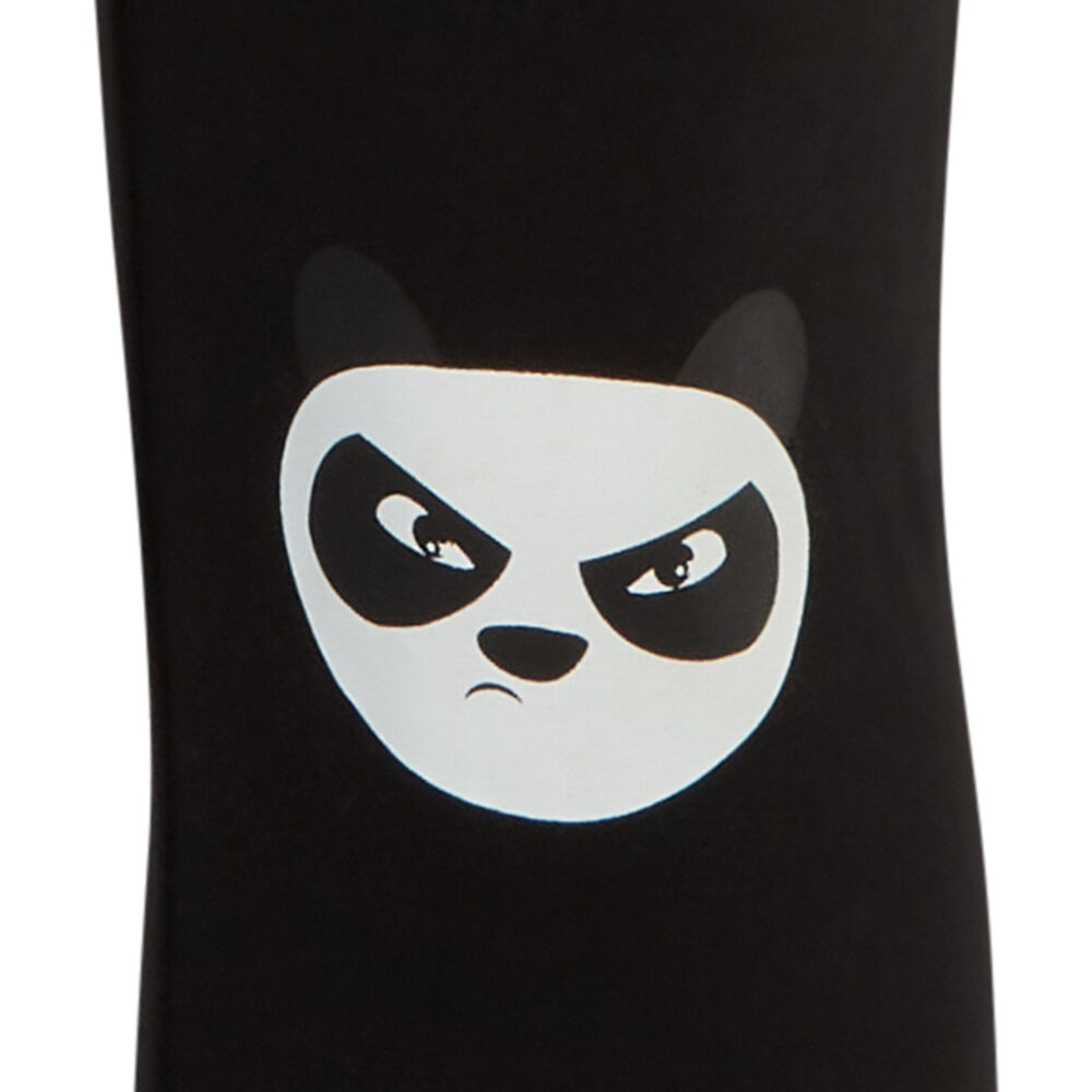 Leggings con motivos de panda - negro negro.