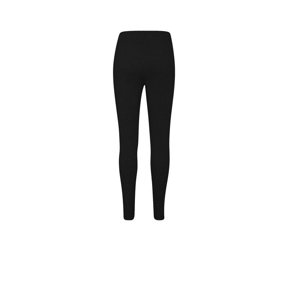 Leggings de felpa - negros negro.