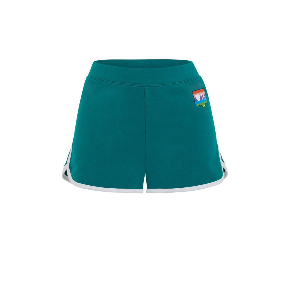 Short corto con bolsillos - verde verde.
