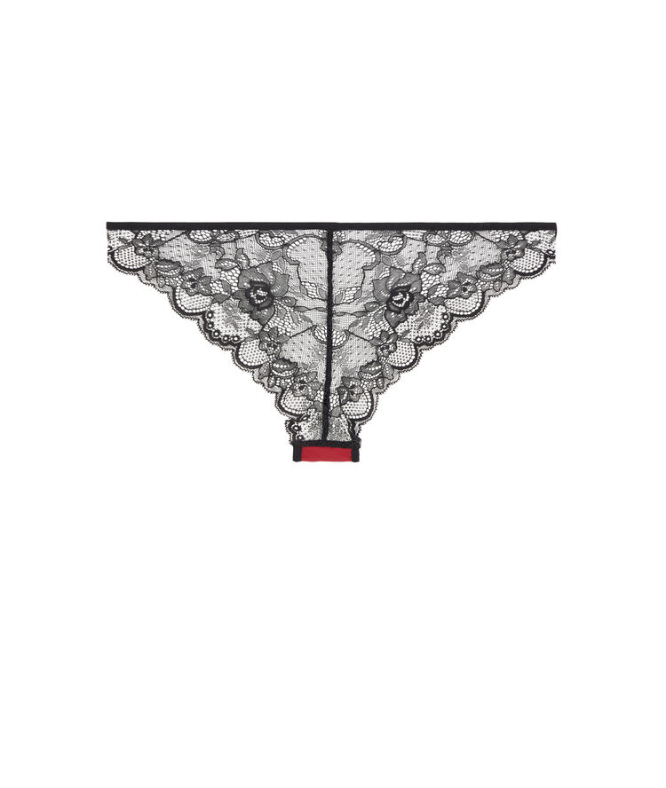 Tanga de encaje new princiz coral.