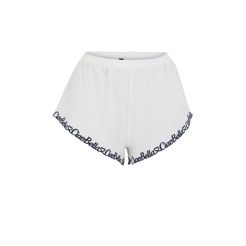 Short bordado Ciao Bella - blanco Short bordado Ciao Bella - blanco;