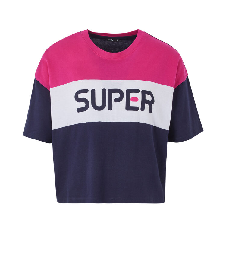 Top super hypesupiz azul marino.