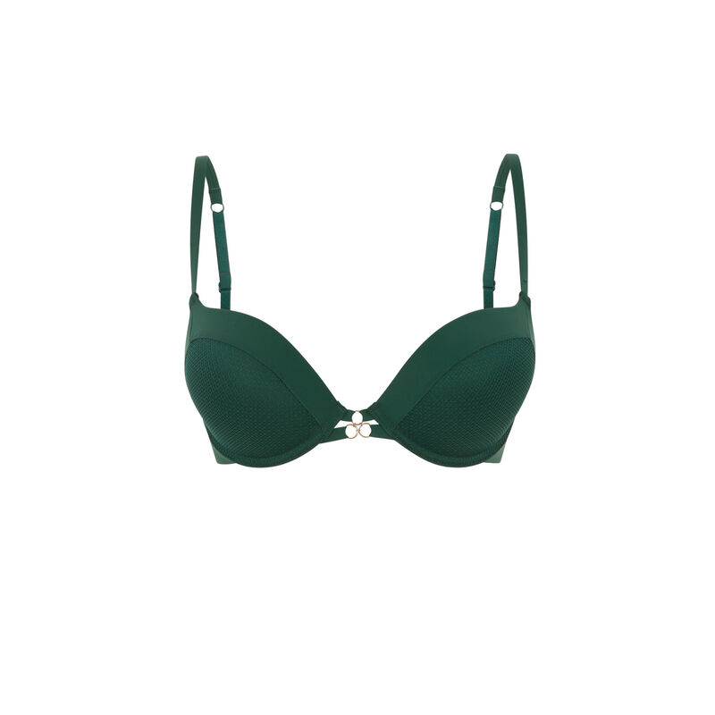 Sujetador ultra push-up verde appeliz vert.