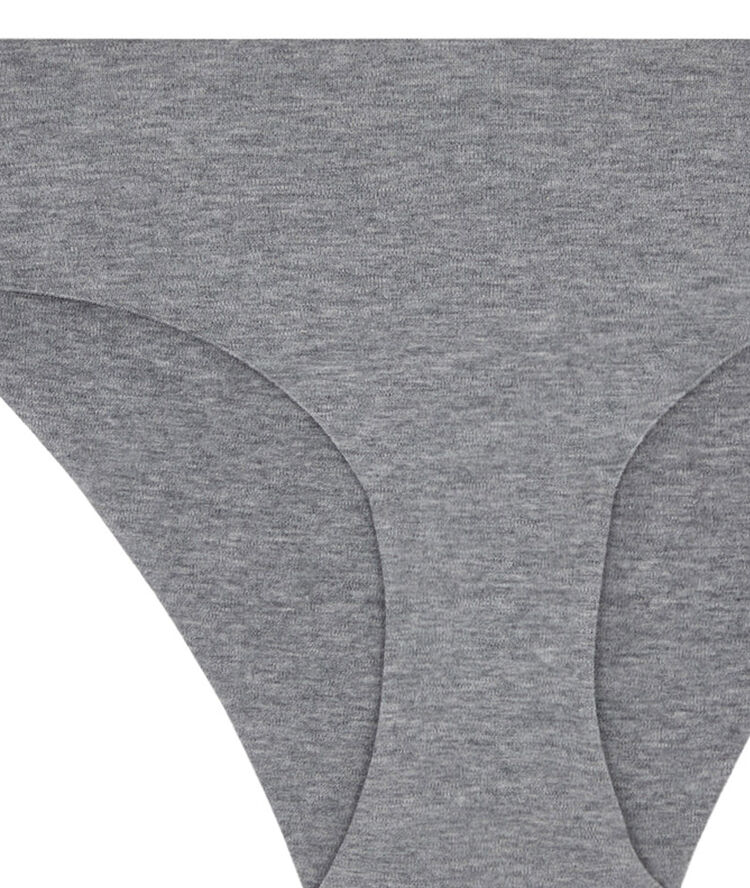 Braguita culotte de algod&oacute;n clincotoniz gris.