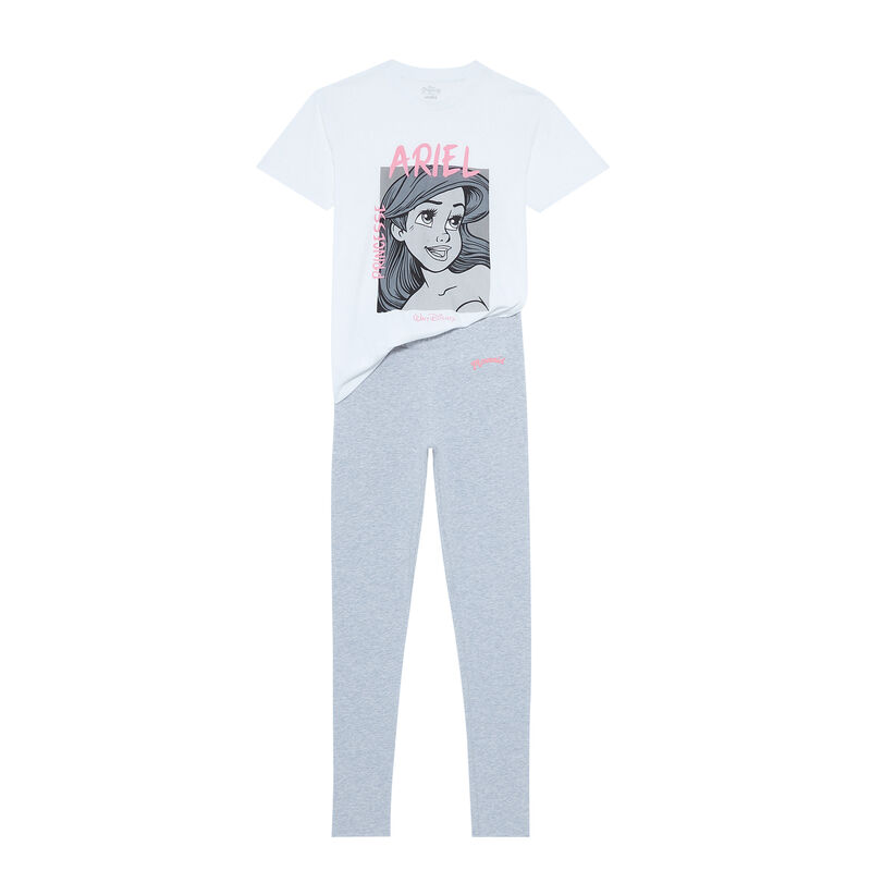 juego de pijama de manga corta La Sirenita - blanco juego de pijama de manga corta La Sirenita - blanco;