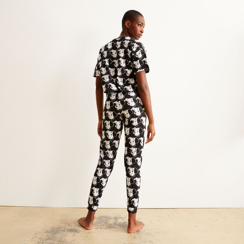 Pantalón con motivos de 101 Dálmatas - negro Pantalón con motivos de 101 Dálmatas - negro;