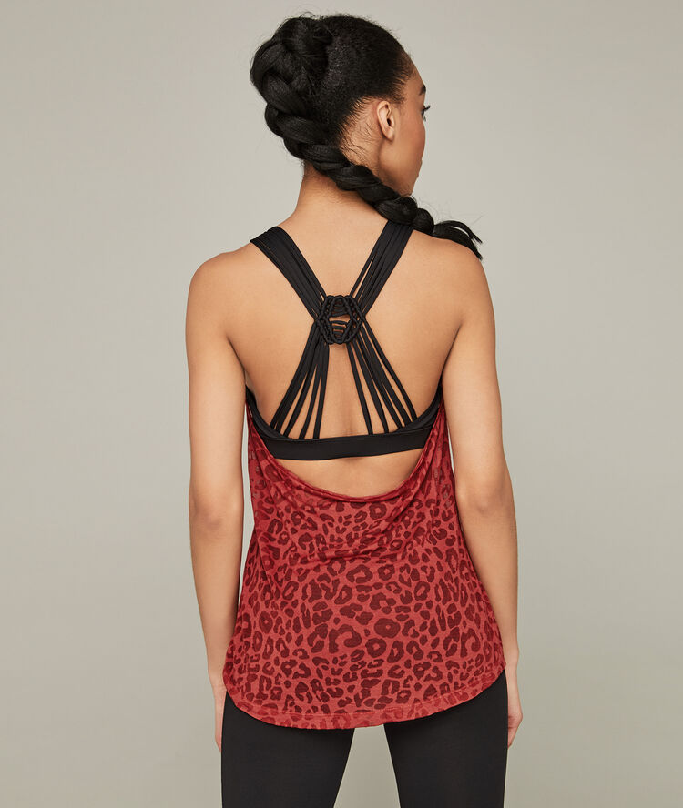 Top rojo afropunkiz red.