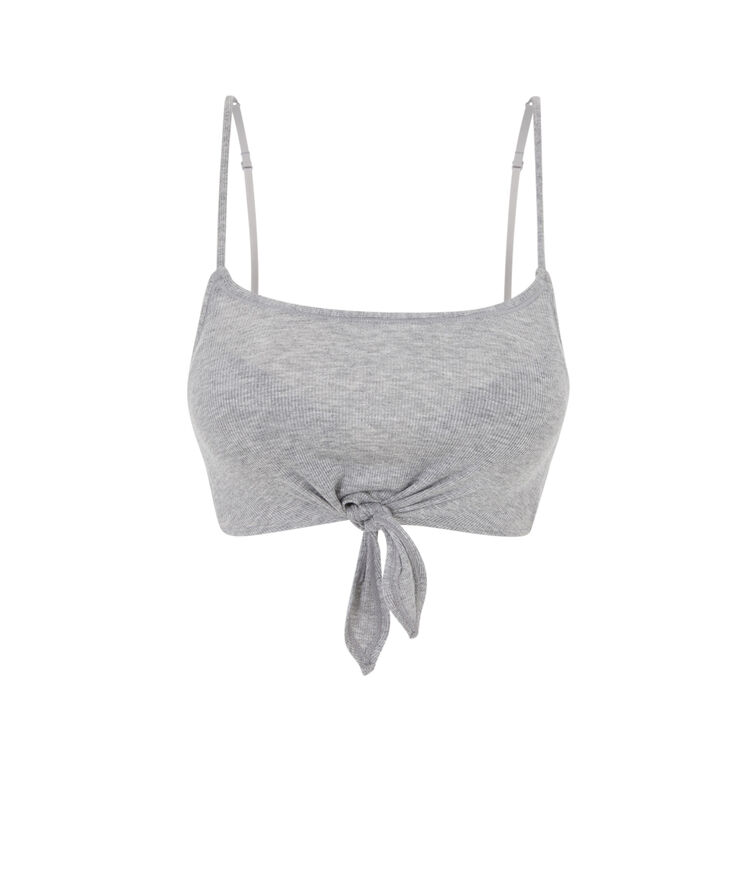 Sujetador push-up gris coziz gris.