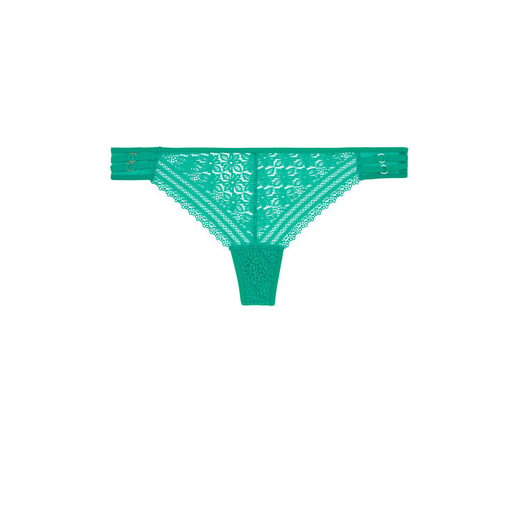 Braguita tanga verde esmeralda triasiz verde.