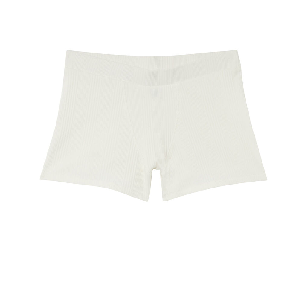 Short unisex de punto liso - beige beige.