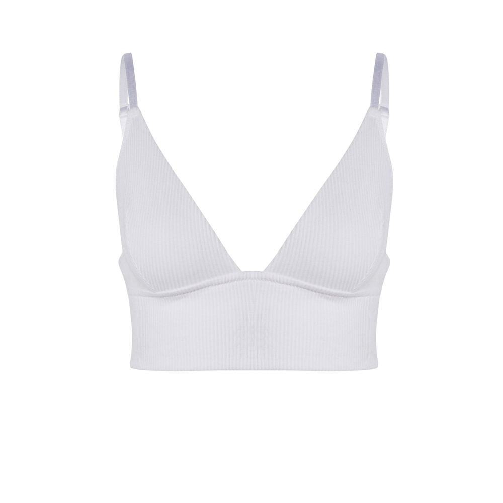 Sujetador con mensaje wecare - blanco blanco.