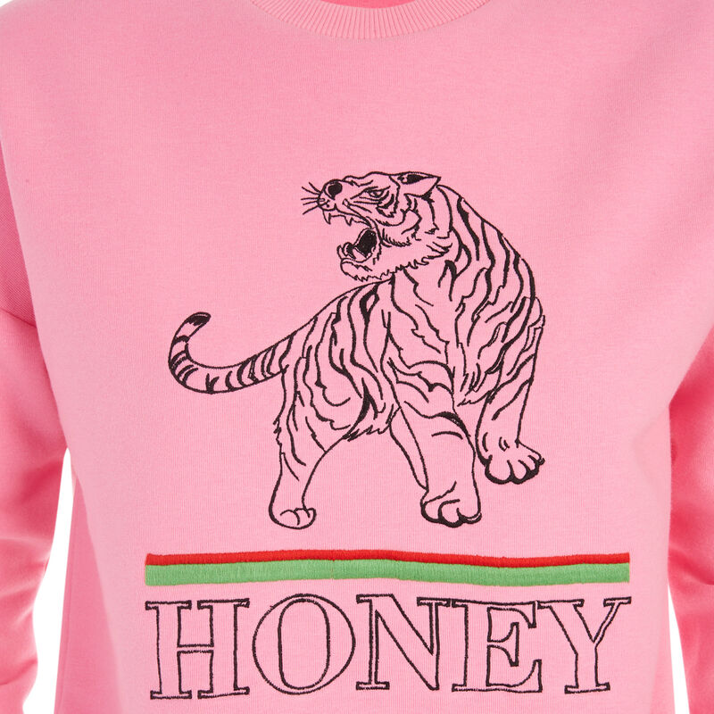 Sudadera rosa flúor pinkbadiz Sudadera rosa flúor pinkbadiz;