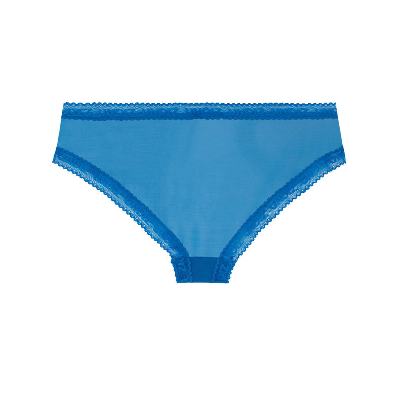 Braguita culotte lisa de tul - azul Braguita culotte lisa de tul - azul;