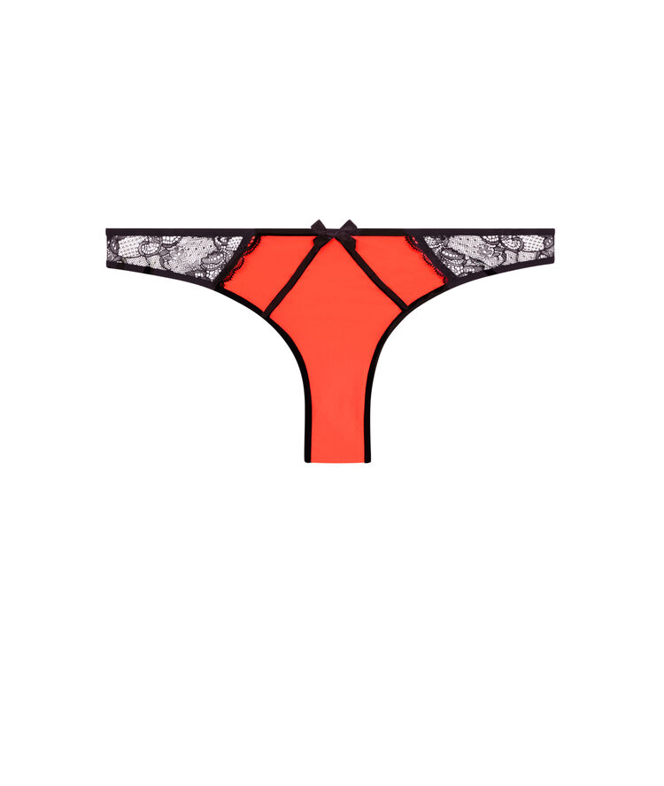 Tanga de encaje new princiz burdeos.