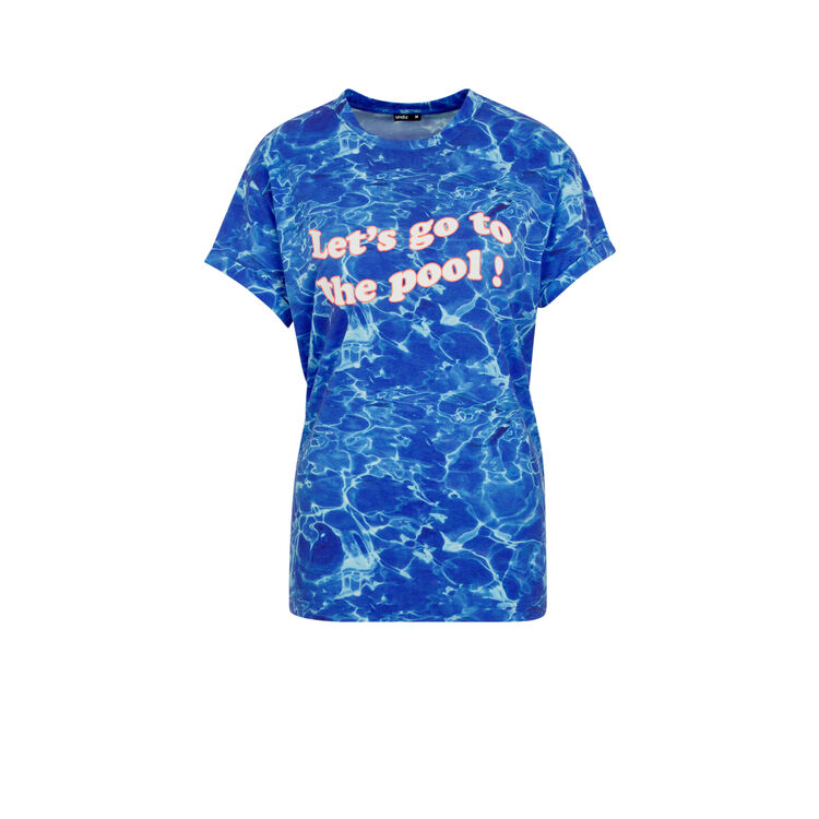 Camiseta azul interpisciniz Camiseta azul interpisciniz;