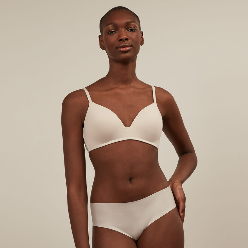 Braguita culotte de microfibra sin costuras - rosa claro Braguita culotte de microfibra sin costuras - rosa claro;