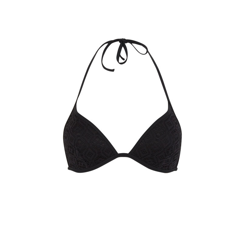 Top de bikini triangular Islacrochiz Top de bikini triangular Islacrochiz;
