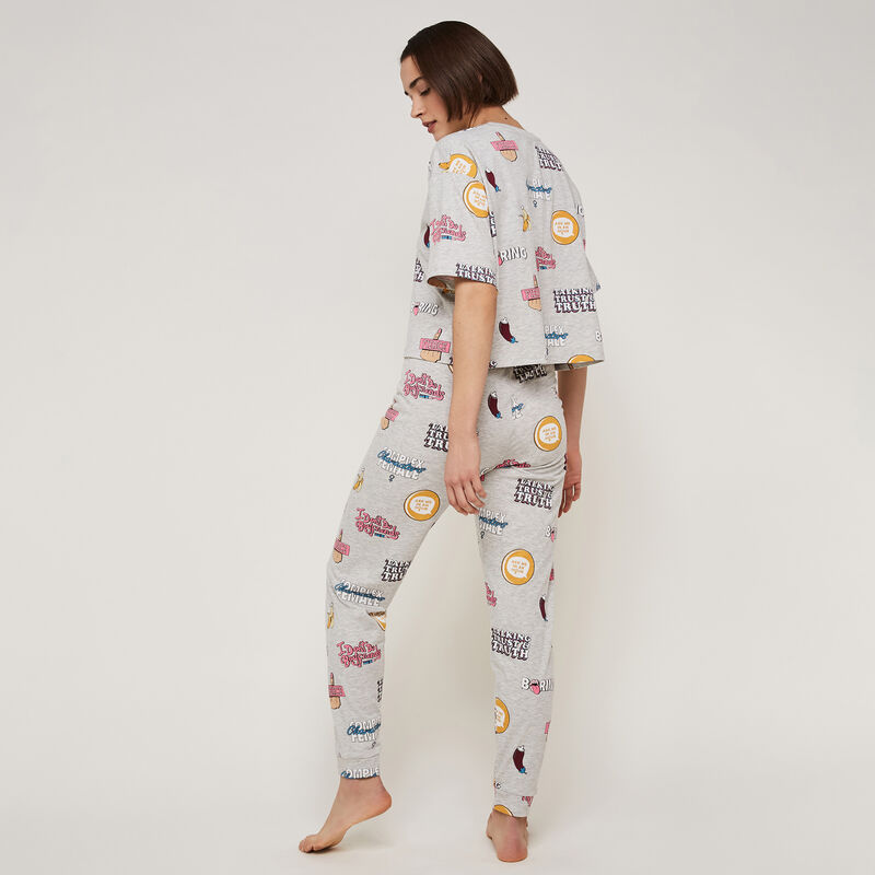Pantalón con estampado aopiz Pantalón con estampado aopiz;