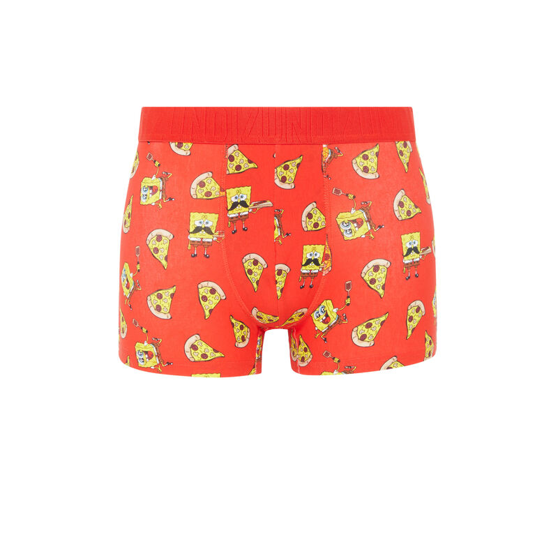 Bóxer con estampado de Bob Esponja - naranja Bóxer con estampado de Bob Esponja - naranja;