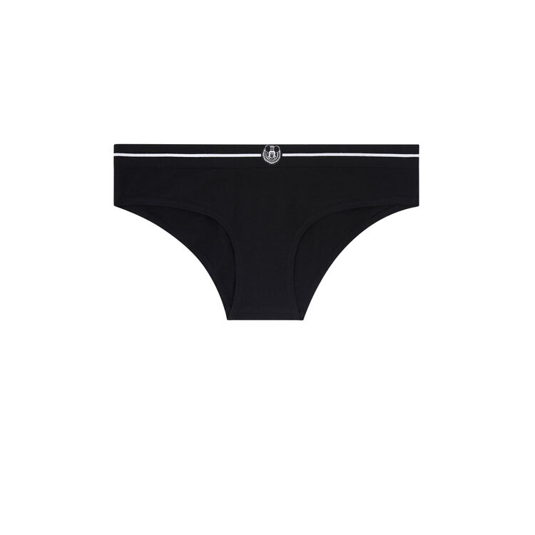 Braguita culotte de algodón con licencia mickey versamickiz negro.