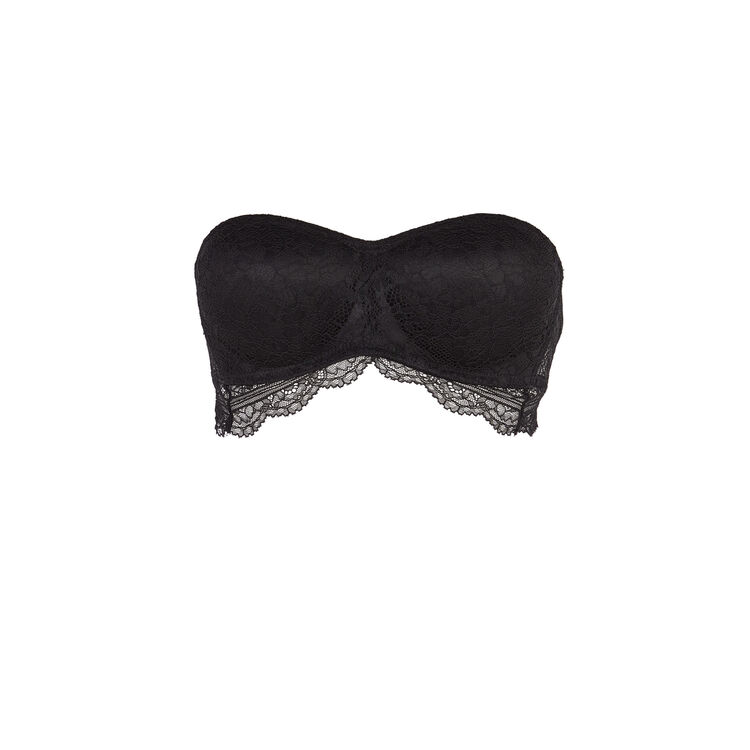 Sujetador sin tirantes negro everydayiz negro.