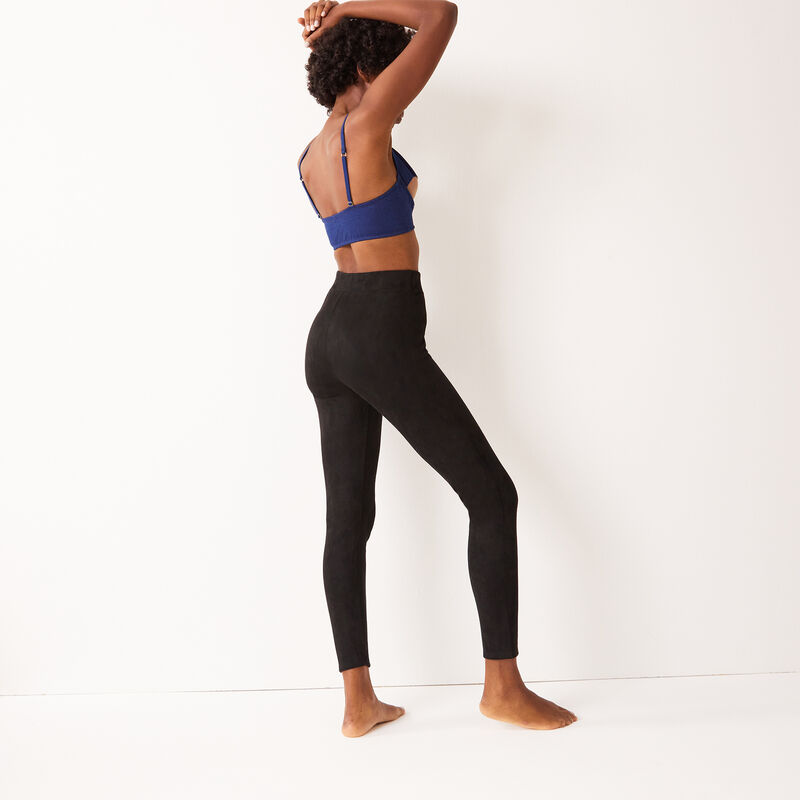 Leggings lisos de satén - negro Leggings lisos de satén - negro;