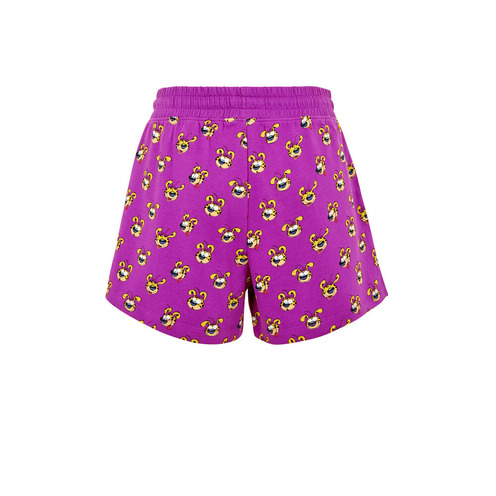 Short con estampado marsupilami - fucsia fucsia.