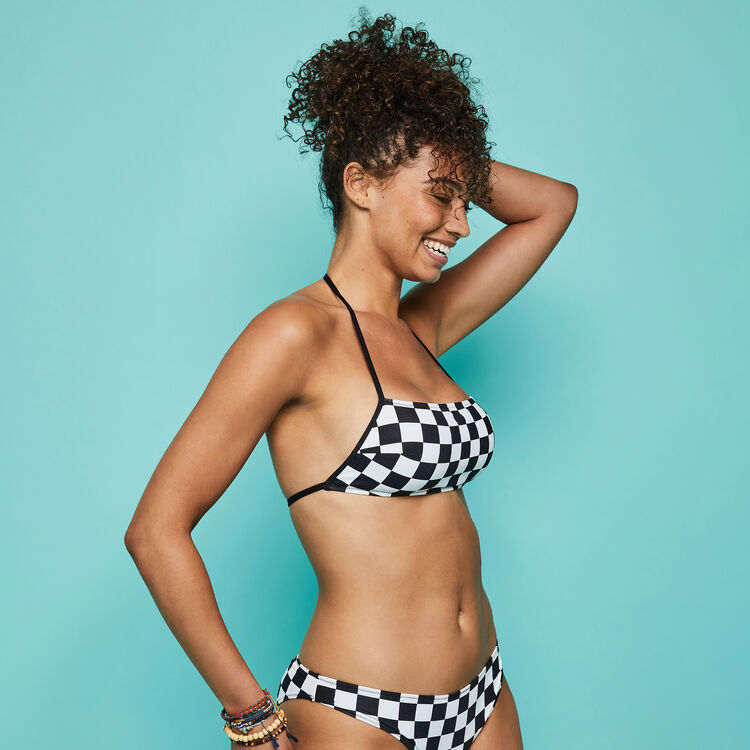 Top de bikini surfdamiz white.