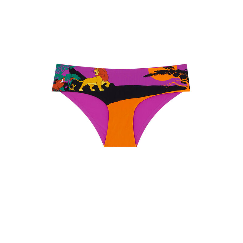 Braguita culotte de microfibra El Rey León - fucsia Braguita culotte de microfibra El Rey León - fucsia;