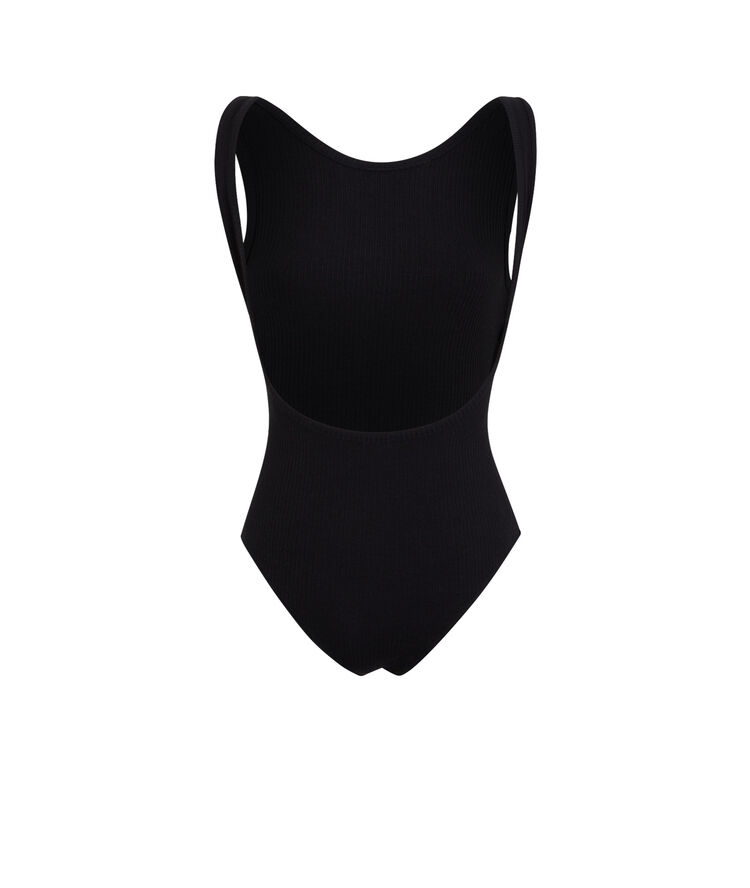 Body sin manga con la espalda abierta - negro negro.