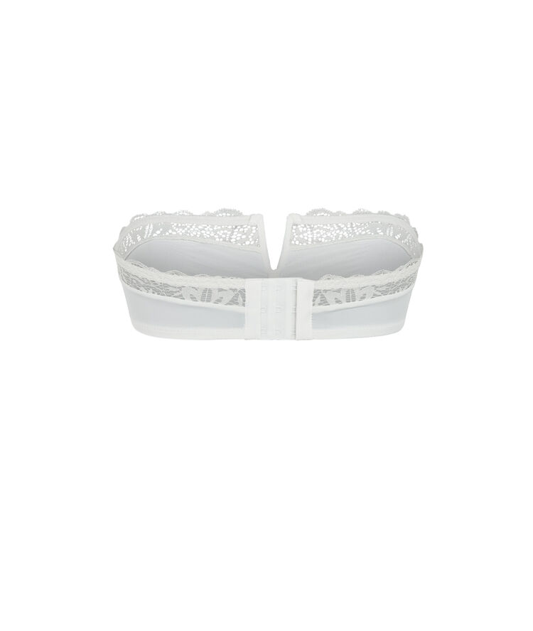 Sujetador bandeau - blanco blanco.
