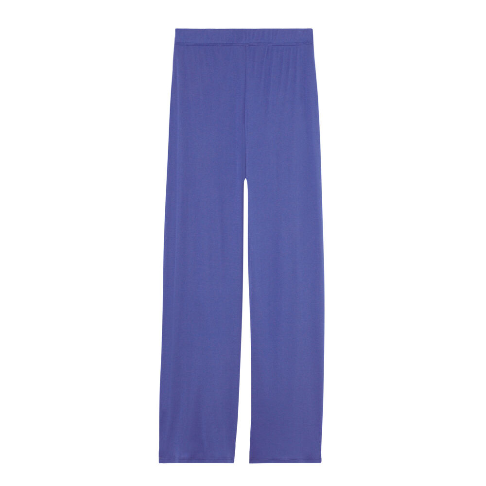 Pantalón ancho con apertura - morado morado.