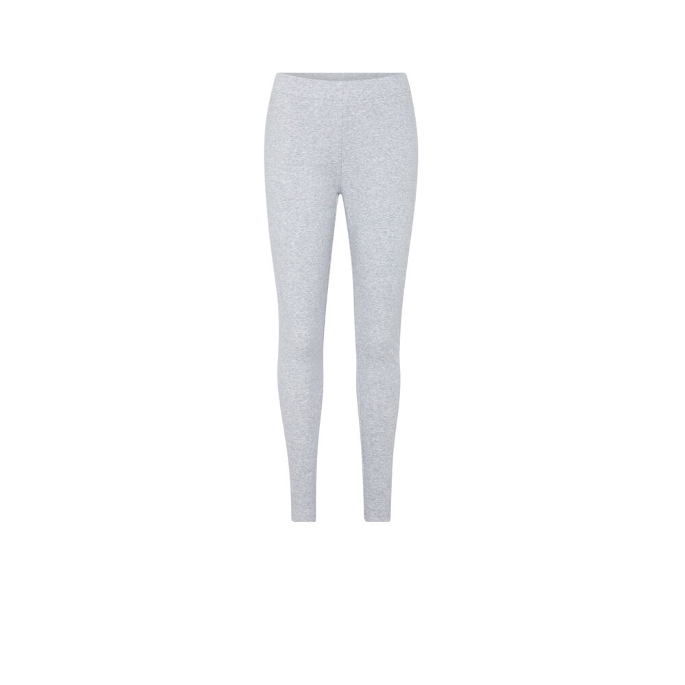 Leggings de felpa - gris chiné gris.