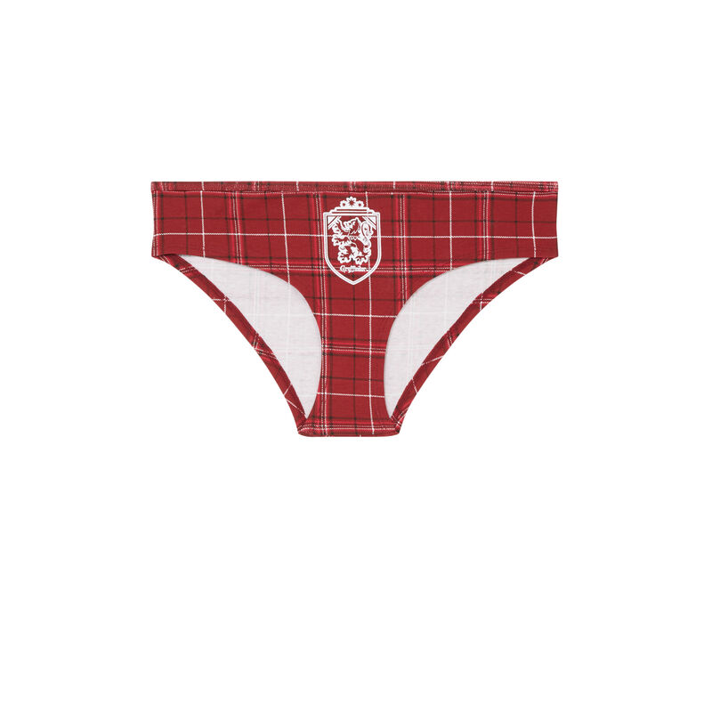 braguita culotte con estampado Harry Potter - burdeos braguita culotte con estampado Harry Potter - burdeos;