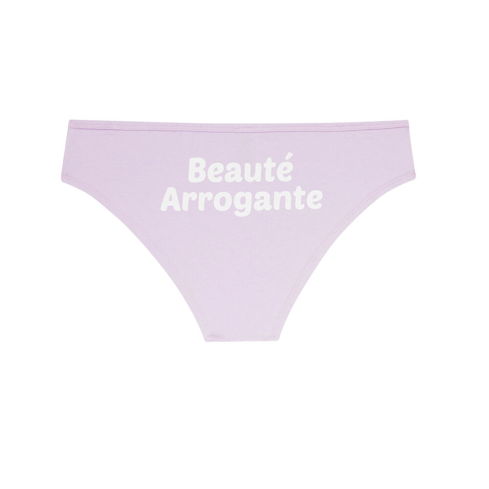 Culotte belleza arrogante - lilas violeta.