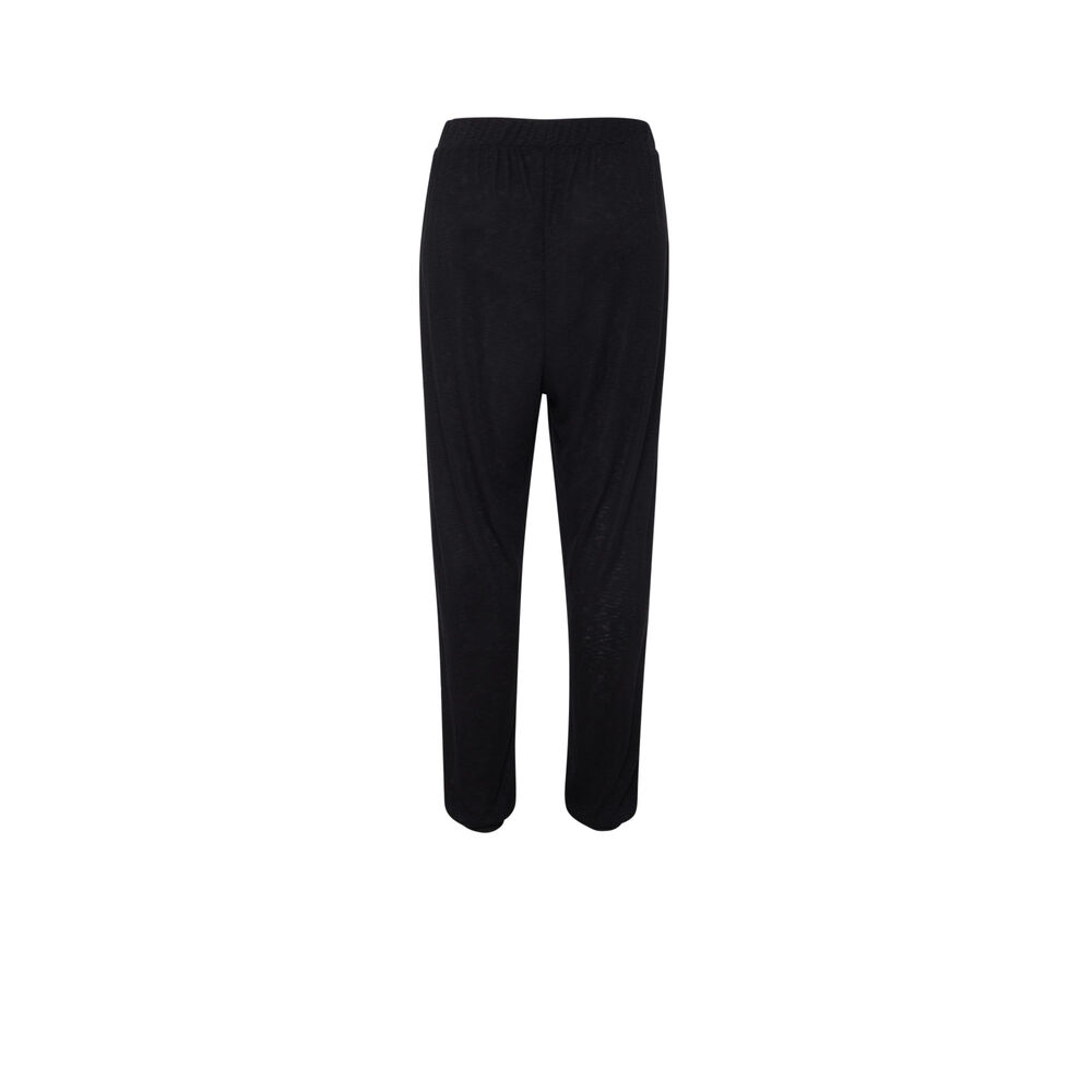 Pantalón con bosillos - negro negro.