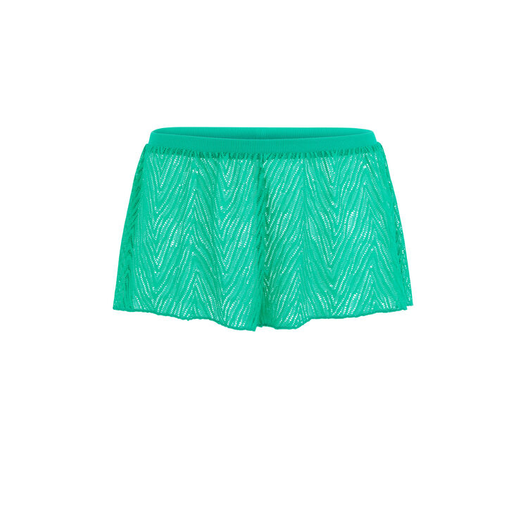 Short verde transparente dentebiz verde.