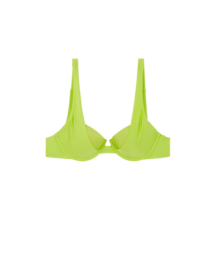 Parte de arriba de bikini corbeille - verde verde.