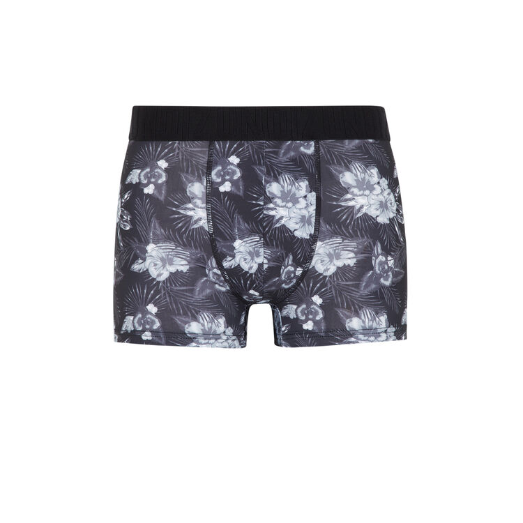 Calzoncillo bóxer negro tropipiz Calzoncillo bóxer negro tropipiz;