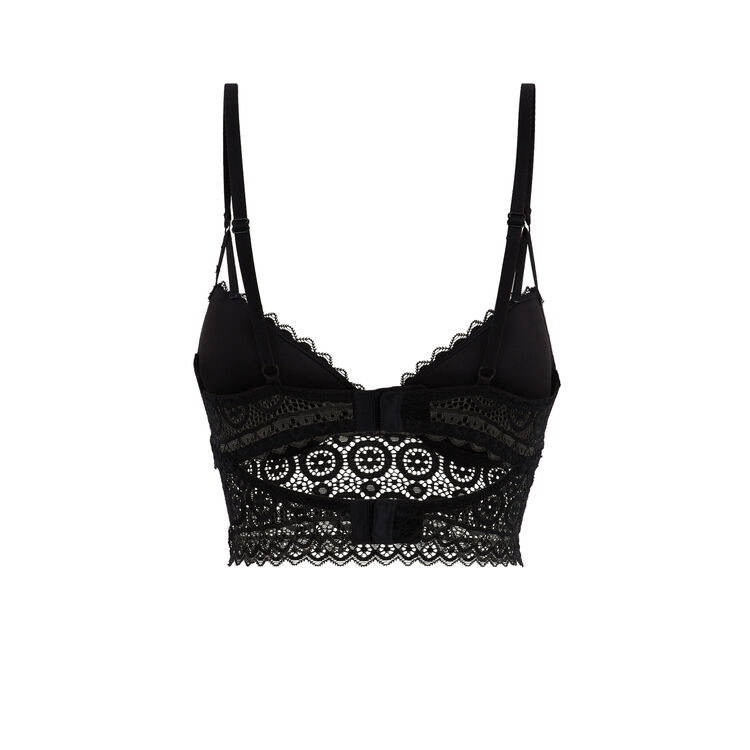 Sujetador bustier preformado negro topizlaciz Sujetador bustier preformado negro topizlaciz;