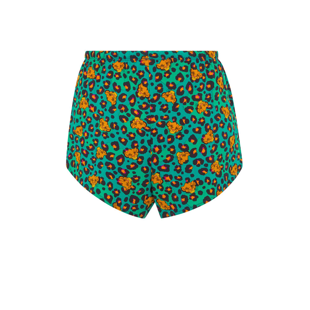 Short con cordón el rey león - verde verde.