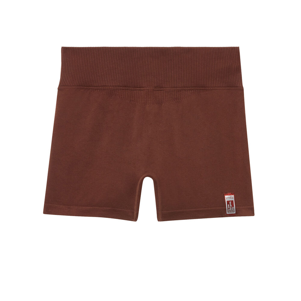 Pantalón corto ciclista - marrón marrón.