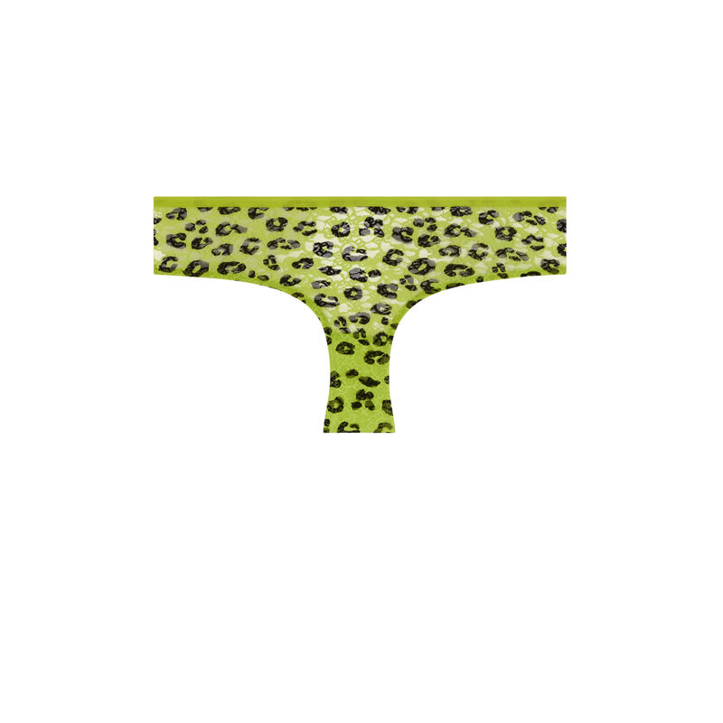 Culotte de encaje con estampado wilderiz Culotte de encaje con estampado wilderiz;