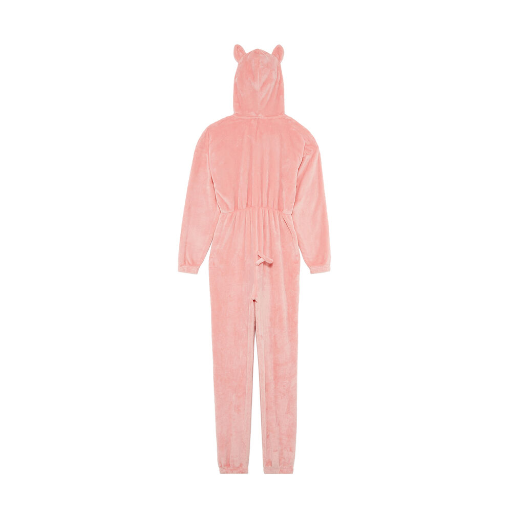 Mono de polar cerdo - rosa rosa.