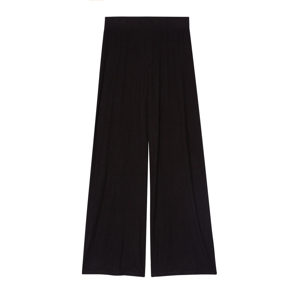 Pantalón de malla con cintura elástica - negro negro.