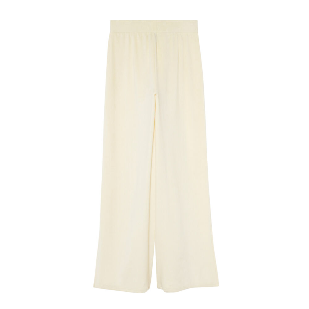 Pantalón de terciopelo con abertura - crudo crudo.